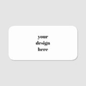 Personaliseren of aanpassen naamplaatje (Voorkant)