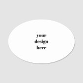 Personaliseren of aanpassen naamplaatje (Voorkant)