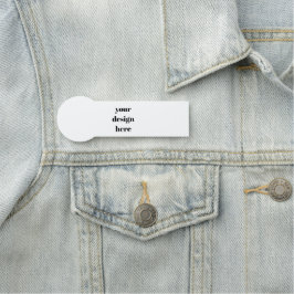 Personaliseren of aanpassen naamplaatje