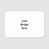 Personaliseren of aanpassen naamplaatje (Voorkant)