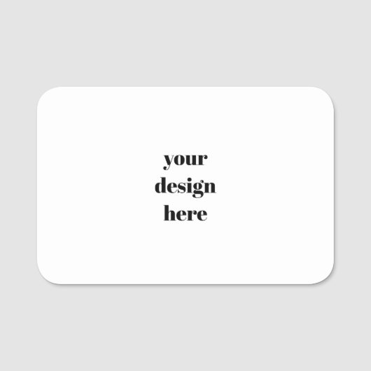 Personaliseren of aanpassen naamplaatje (Voorkant)