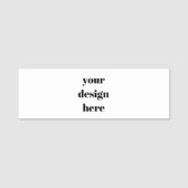 Personaliseren of aanpassen naamplaatje (Voorkant)