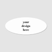 Personaliseren of aanpassen naamplaatje (Voorkant)