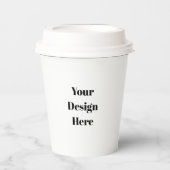 Personaliseren of aanpassen papieren bekers (Voorkant)
