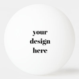 Personaliseren of aanpassen pingpongbal