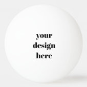 Personaliseren of aanpassen pingpongbal (Achterkant)