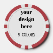 Personaliseren of aanpassen poker chips (Voorkant)