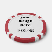 Personaliseren of aanpassen poker chips (Enkel)