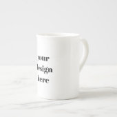 Personaliseren of aanpassen porselein kop (Voorkant rechts)