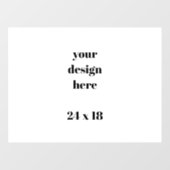 Personaliseren of aanpassen raamsticker (Vel)