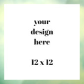 Personaliseren of aanpassen raamsticker (Vel 3)