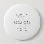 Personaliseren of aanpassen ronde button 4,0 cm (Voorkant)
