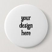 Personaliseren of aanpassen ronde button 4,0 cm (Voorkant)