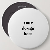 Personaliseren of aanpassen ronde button 6,0 cm (Voorkant /achterkant)