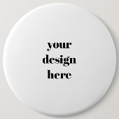 Personaliseren of aanpassen ronde button 6,0 cm (Voorkant)
