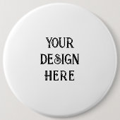 Personaliseren of aanpassen ronde button 6,0 cm (Voorkant)