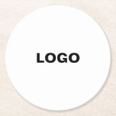 Personaliseren of aanpassen ronde kartonnen onderzetter (Voorkant)