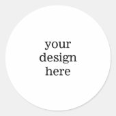 Personaliseren of aanpassen ronde sticker (Voorkant)