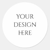 Personaliseren of aanpassen ronde sticker (Voorkant)