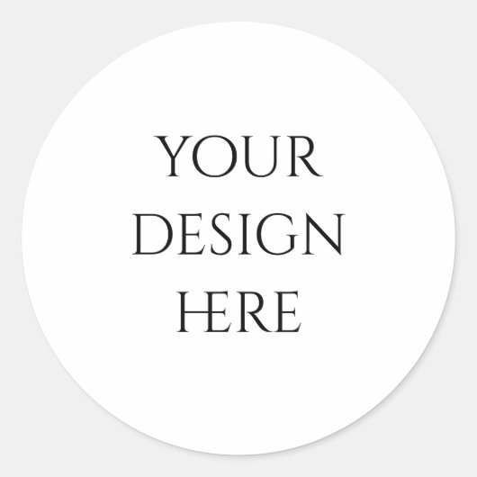 Personaliseren of aanpassen ronde sticker (Voorkant)