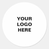 Personaliseren of aanpassen ronde sticker (Voorkant)