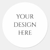 Personaliseren of aanpassen ronde sticker (Voorkant)