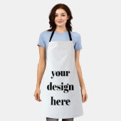 Personaliseren of aanpassen schort (Gedragen)