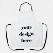 Personaliseren of aanpassen schort (Voorkant)