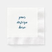 Personaliseren of aanpassen servet (Voorkant)