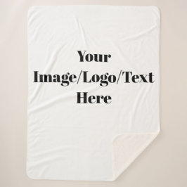 Personaliseren of aanpassen sherpa deken