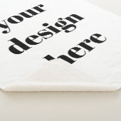 Personaliseren of aanpassen sherpa deken (3/4)