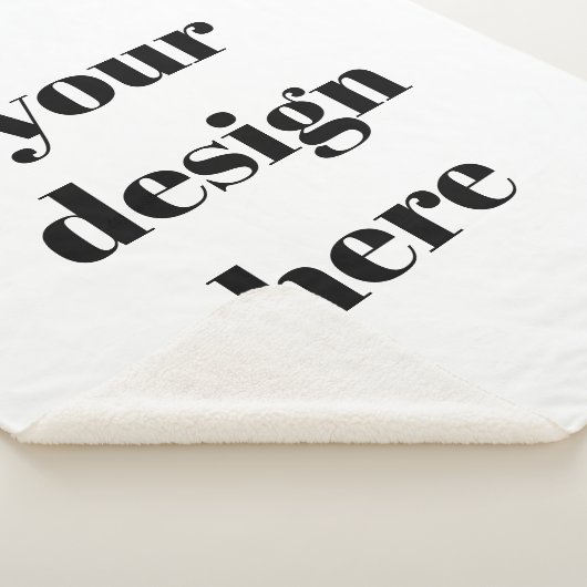 Personaliseren of aanpassen sherpa deken (3/4)