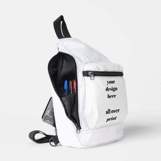 Personaliseren of aanpassen sling bag (Open)