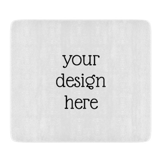 Personaliseren of aanpassen snijplank (Voorkant)