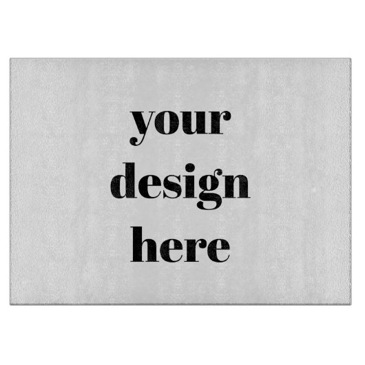 Personaliseren of aanpassen snijplank (Voorkant)