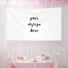 Personaliseren of aanpassen spandoek