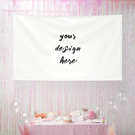 Personaliseren of aanpassen spandoek (Feest)