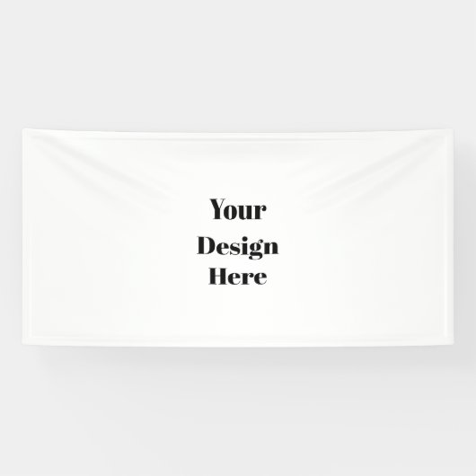 Personaliseren of aanpassen spandoek (Horizontaal)