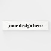 Personaliseren of aanpassen spandoek (Horizontaal)