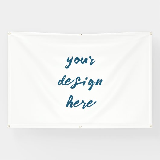 Personaliseren of aanpassen spandoek (Horizontaal)