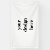 Personaliseren of aanpassen spandoek (Verticaal)