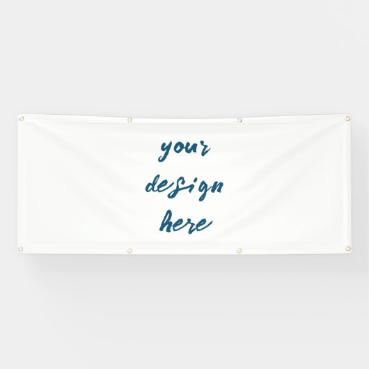 Personaliseren of aanpassen spandoek (Horizontaal)