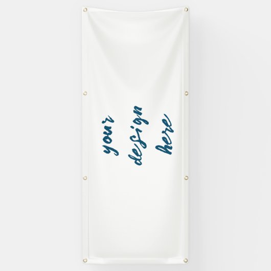 Personaliseren of aanpassen spandoek (Verticaal)