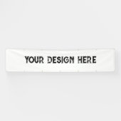 Personaliseren of aanpassen spandoek (Horizontaal)