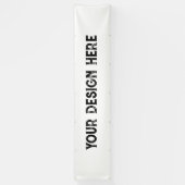 Personaliseren of aanpassen spandoek (Verticaal)