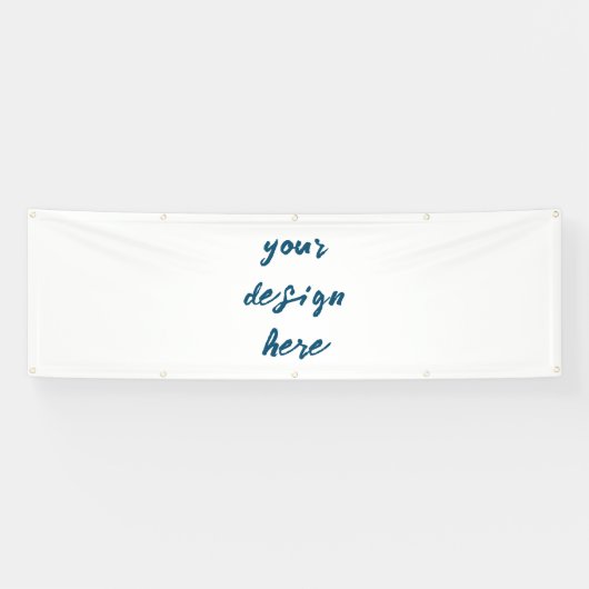 Personaliseren of aanpassen spandoek (Horizontaal)