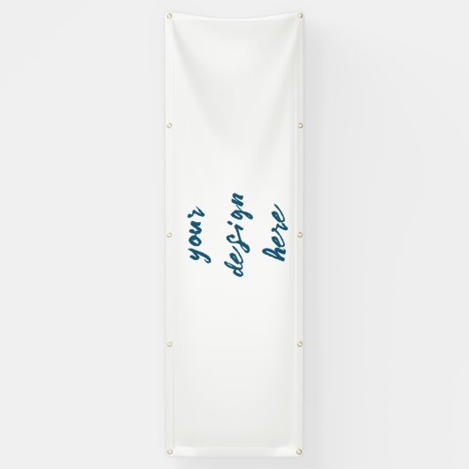 Personaliseren of aanpassen spandoek (Verticaal)