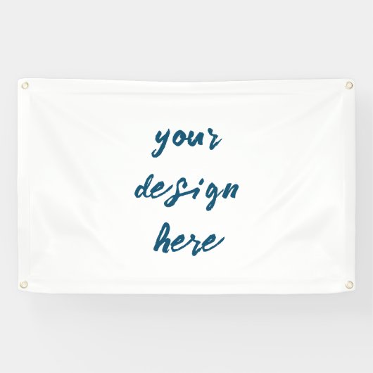 Personaliseren of aanpassen spandoek (Horizontaal)