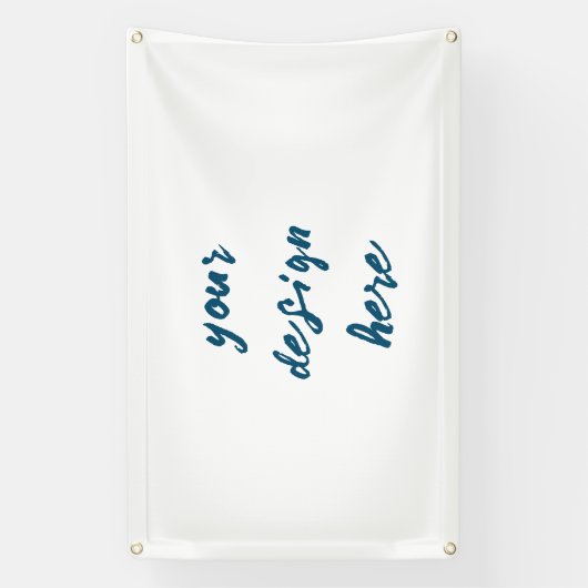 Personaliseren of aanpassen spandoek (Verticaal)