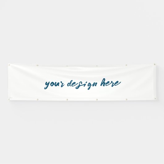 Personaliseren of aanpassen spandoek (Horizontaal)